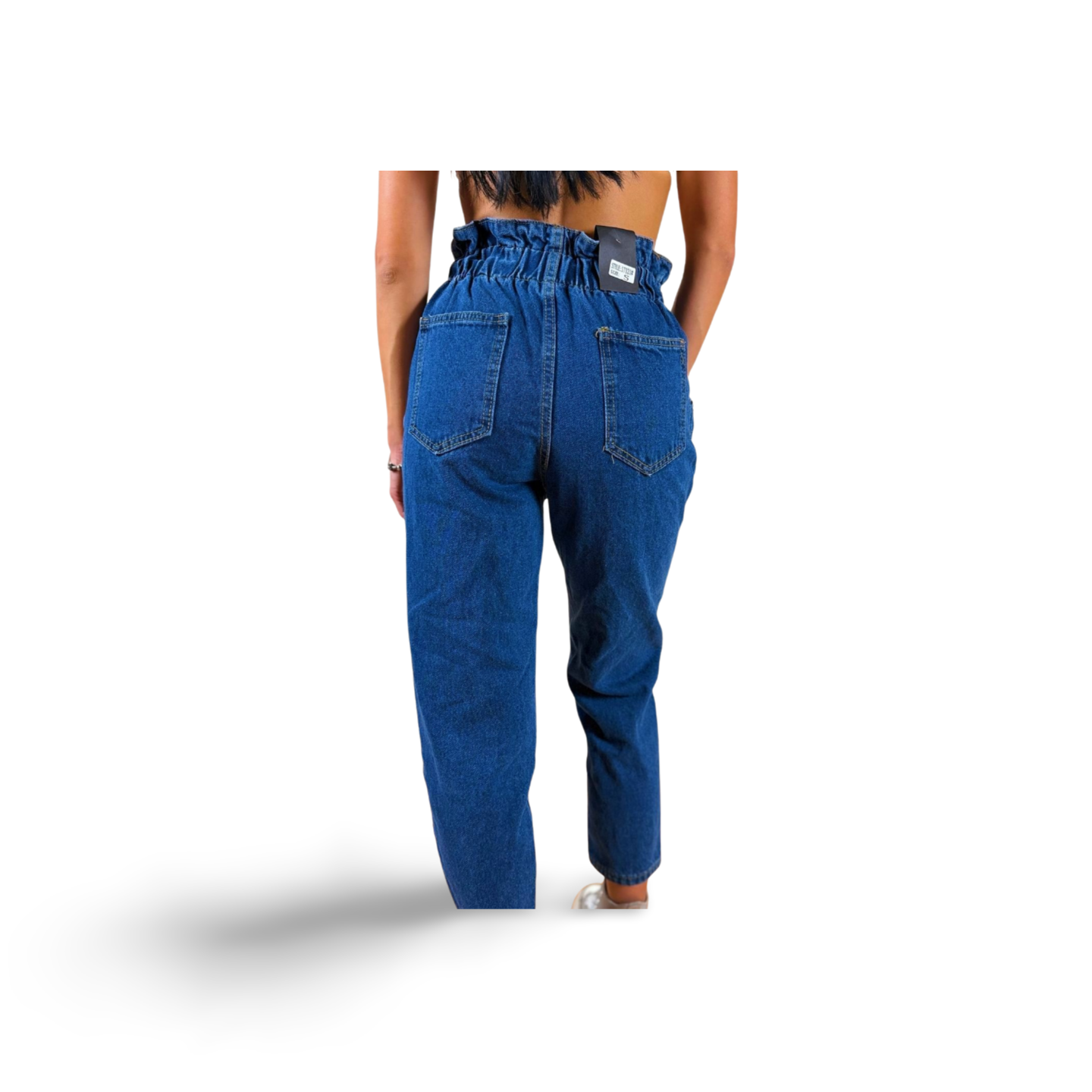 Дънки с висока талия Relax