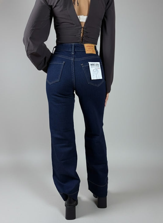 Елегантни дънки с права кройка