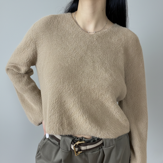 Пуловер с кашмирен нюанс