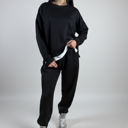 Комфортен черен комплект