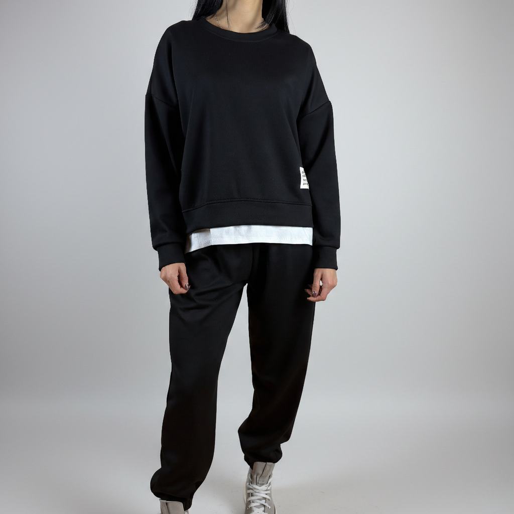 Комфортен черен комплект