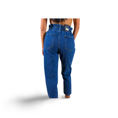 Дънки с висока талия Relax