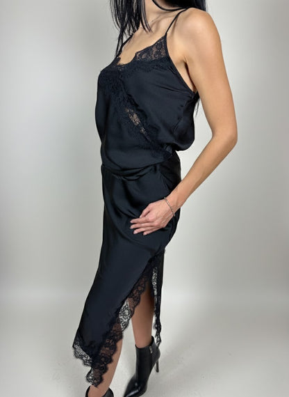 Сет пола и потник с дантела